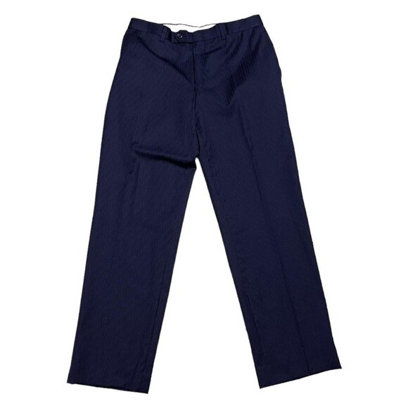 Hart Schaffner Marx Navy Blue Suit - Picture 6 of 12